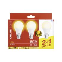 Lot de 3 Ampoules XANLITE B22