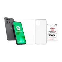 Smartphone MOTOROLA G15 Power 512Go Noir + Coque + Film de protection