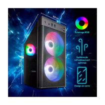 Unité centrale Gamer ERAZER MD340057 - R5/32Go/1To/RTX5060 8Go dédiés