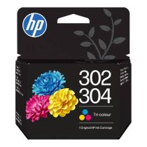 Cartouche d'encre HP 302/304 - 3 Couleurs Authentique