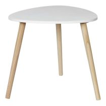 Table d'appoint Shelly blanche