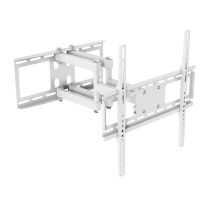 Support mural EDENWOOD TV de 66 à 140 cm D2 déporté blanc