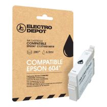 Cartouche d'encre ELECTRO DEPOT compatible Epson E 604 noir - Ananas