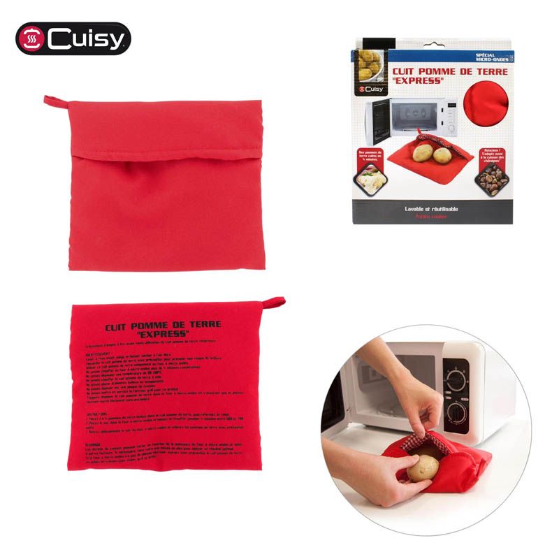 Sac Pomme De Terre Micro Onde Sac de cuisson pommes de terre au micro-ondes - Electro Dépôt