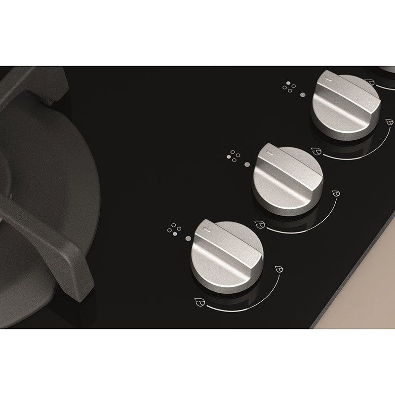 Plaque de cuisson gaz INDESIT TVGI 4 BK Electro Dépôt