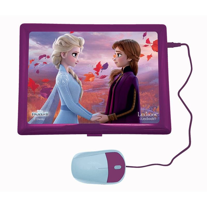 Ordinateur portable LEXIBOOK éducatif Reine des Neiges 2 Electro Dépôt