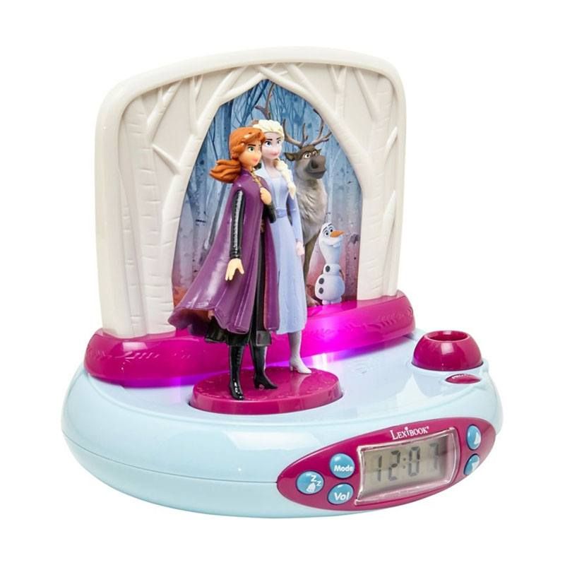 Réveil LEXIBOOK Reine des Neiges Anna et Elsa Electro Dépôt