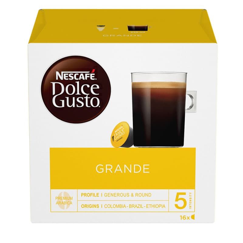 Dosette DOLCE GUSTO GRANDE 16 Capsules Electro Dépôt