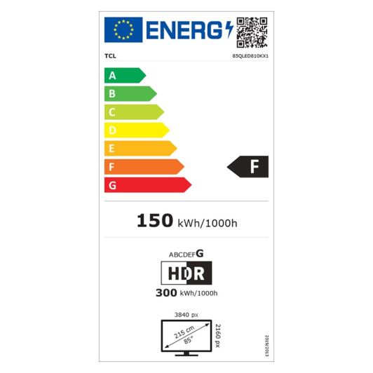 TV QLED 85