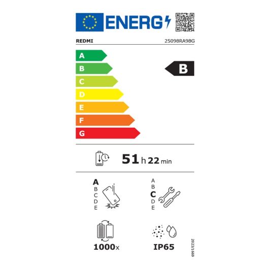 Smartphone XIAOMI Redmi Note 15 5G 256Go Violet