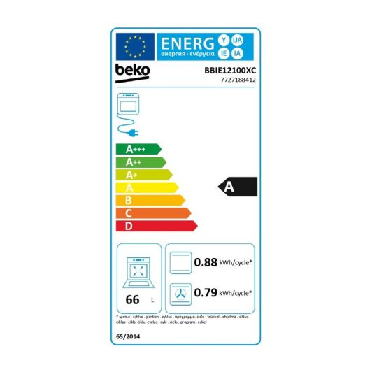 Four chaleur tournante BEKO BBIE12100XC