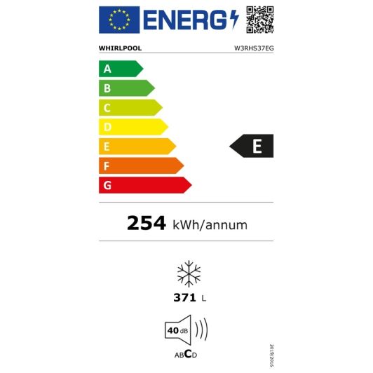 Congélateur coffre WHIRLPOOL CF 371 E 