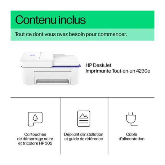 Imprimante HP DESKJET 4230e multifonction