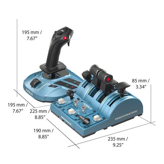Simulateur de vol THRUSTMASTER TCA CAPTAIN PACK X AIRBUS EDITION