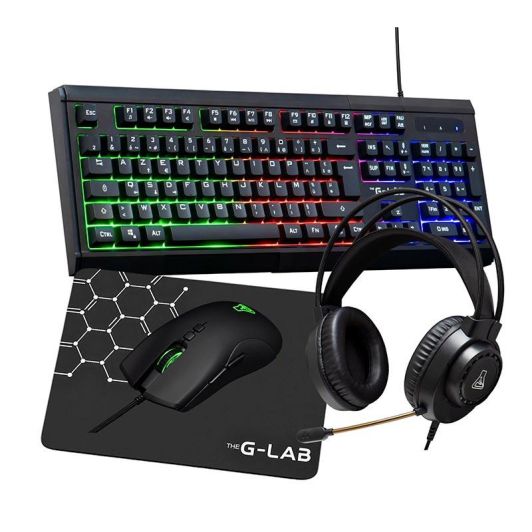 Pack gaming 4 en 1 THE G-LAB Barium