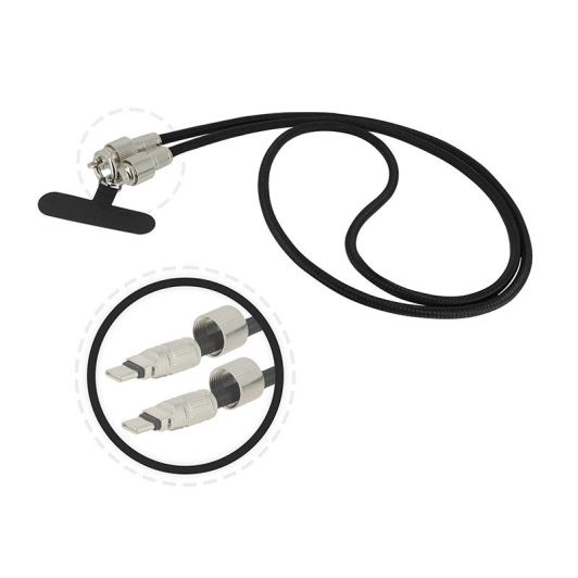 Bandoulière pour Smartphone avec Cordon USB-C Intégré