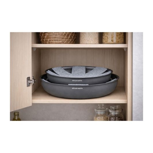 Lot de 2 poêles céramique ARTHUR MARTIN 24-28 cm