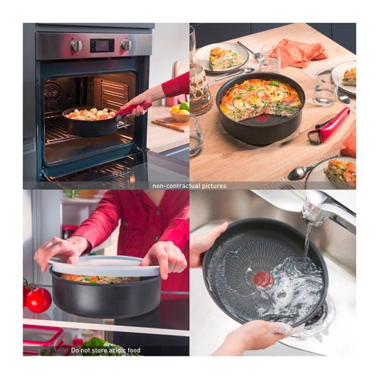Batterie de cuisine 10 pièces TEFAL INGENIO simply cook 
