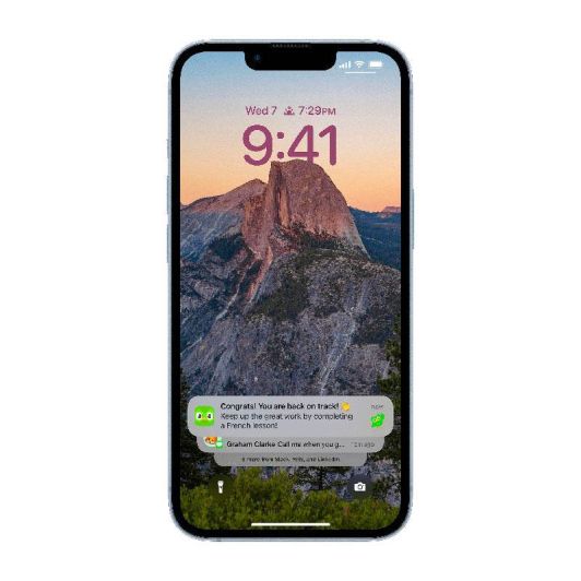 APPLE iPhone 14 128Go Bleu Reconditionné grade éco