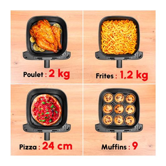 Friteuse sans huile MOULINEX EASY FRY MEGA 7,5L YY5586FB