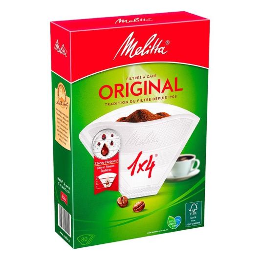 Filtres x 80 MELITTA 1x4