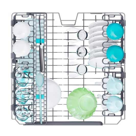 Lave-vaisselle 16 couverts CANDY CF 6C4F0X 16S44 C