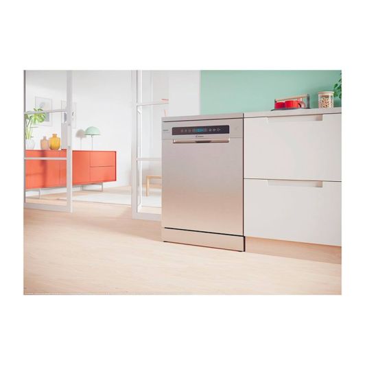 Lave-vaisselle 16 couverts CANDY CF 6C4F0X 16S44 C