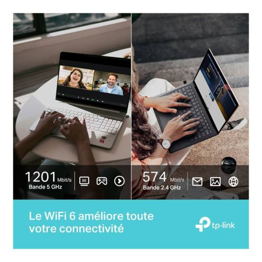 Clé WIFI TPLINK TX 1800U  Nano - WIFI 6