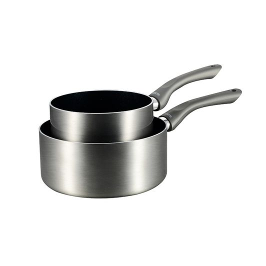 Lot de 2 casseroles VALBERG 16 et 20 cm céramique