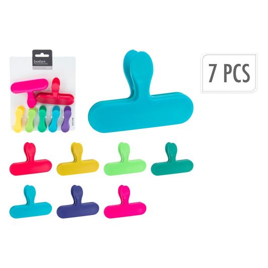 7 pinces sacs fraîcheur 