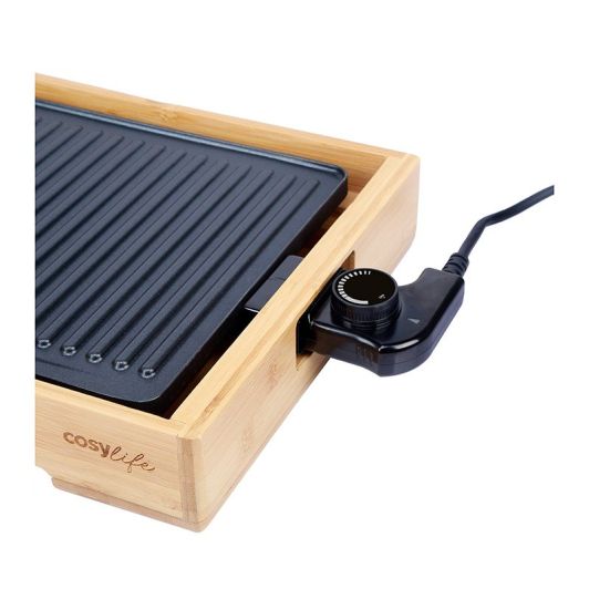  Plancha électrique Bambou COSYLIFE CL-PLB