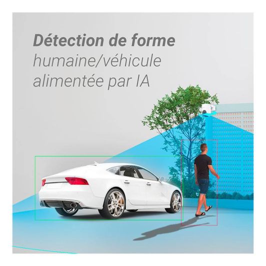 Caméra de surveillance sur batterie EZVIZ HB8 LITE 4MP 2K+