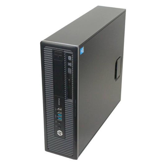 Unité Centrale HP 800 G2 SFF - i3/8Go/120Go SSD + 500Go - Reconditionné Grade ECO
