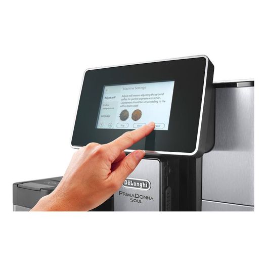 Expresso avec broyeur DELONGHI ECAM610.55.SB PRIMADONNA SOUL