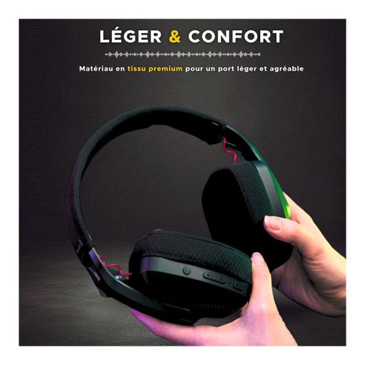 Casque gaming THE G-LAB Korp Platinium sans fil