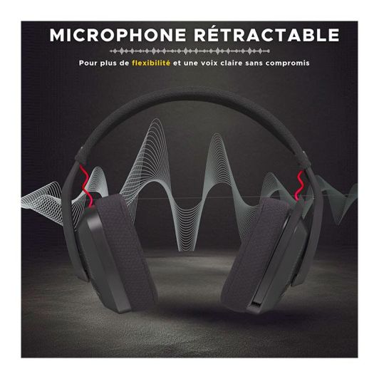 Casque gaming THE G-LAB Korp Platinium sans fil