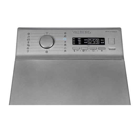 Lave-linge top 8 kg VALBERG WT 813 A S566C2