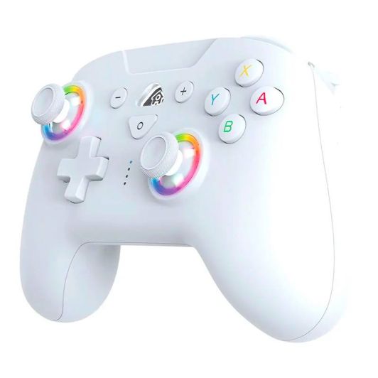 Manette SUBSONIC sans fil pour Switch/Switch 2 Blanche