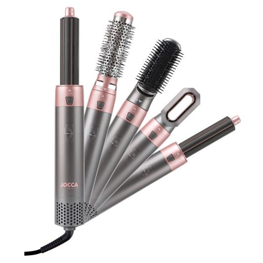 Brosse soufflante JOCCA 5en1 sèche, boucle, lisse