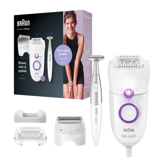 Epilateur électrique BRAUN SILK EPIL 5 825P