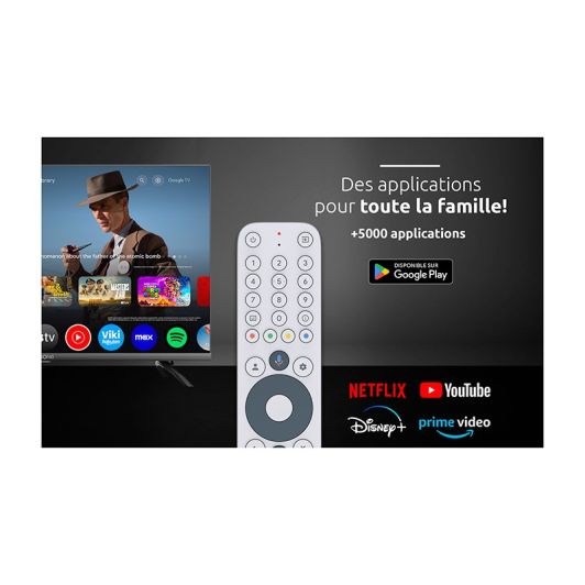 Passerelle Multimédia STRONG LEAP S3+ V2 Google TV box UHD 4K
