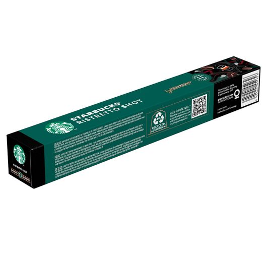 Capsules STARBUCKS Ristretto Shot X10 pour machine NESPRESSO 