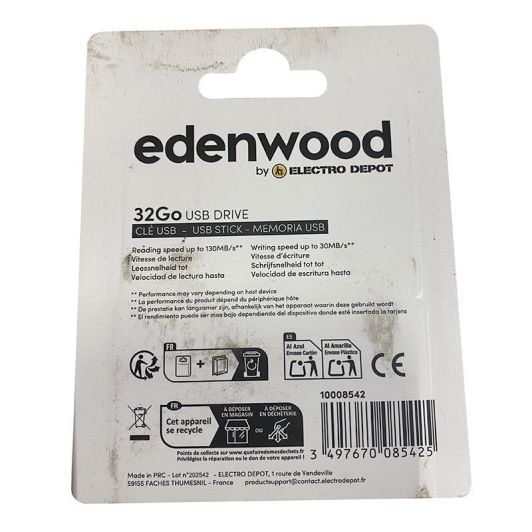 Clé USB 3.2 EDENWOOD 32Go