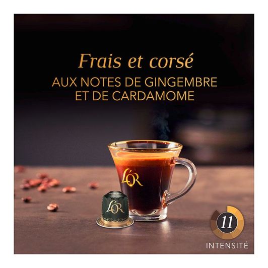 30 capsules L'OR RISTRETTO pour machine NESPRESSO 