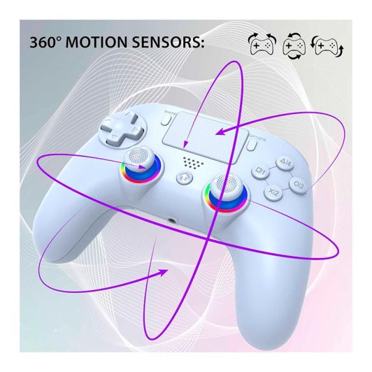 Manette SUBSONIC sans fil pour PS5 blanc