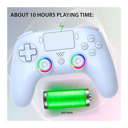 Manette SUBSONIC sans fil pour PS5 blanc