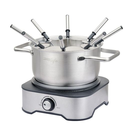 Fondue COSYLIFE 8 personnes COS-8F-STEEL