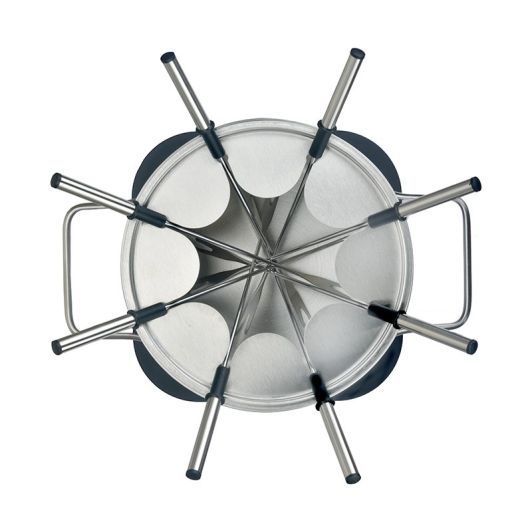 Fondue COSYLIFE 8 personnes COS-8F-STEEL