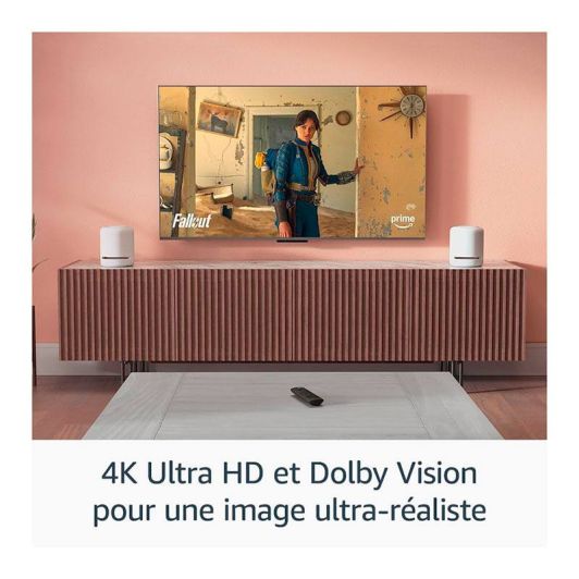 Passerelle Multimédia FIRE STICK TV AMAZON 4K 2024 avec télécommande