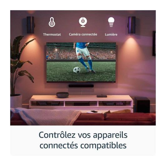 Passerelle Multimédia FIRE STICK TV AMAZON 4K 2024 avec télécommande